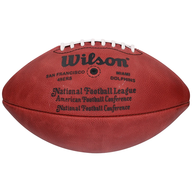 Joe Montana San Francisco 49ers Autographed Wilson Super Bowl XIX Pro Football