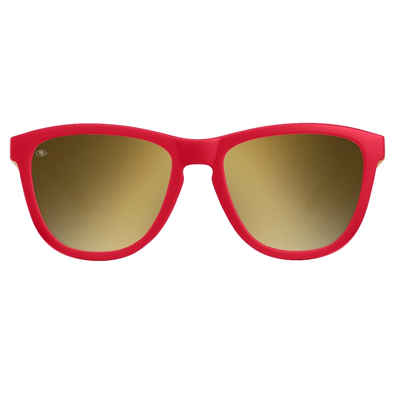 Lunettes de soleil de sport haut de gamme Knockaround San Francisco 49ers