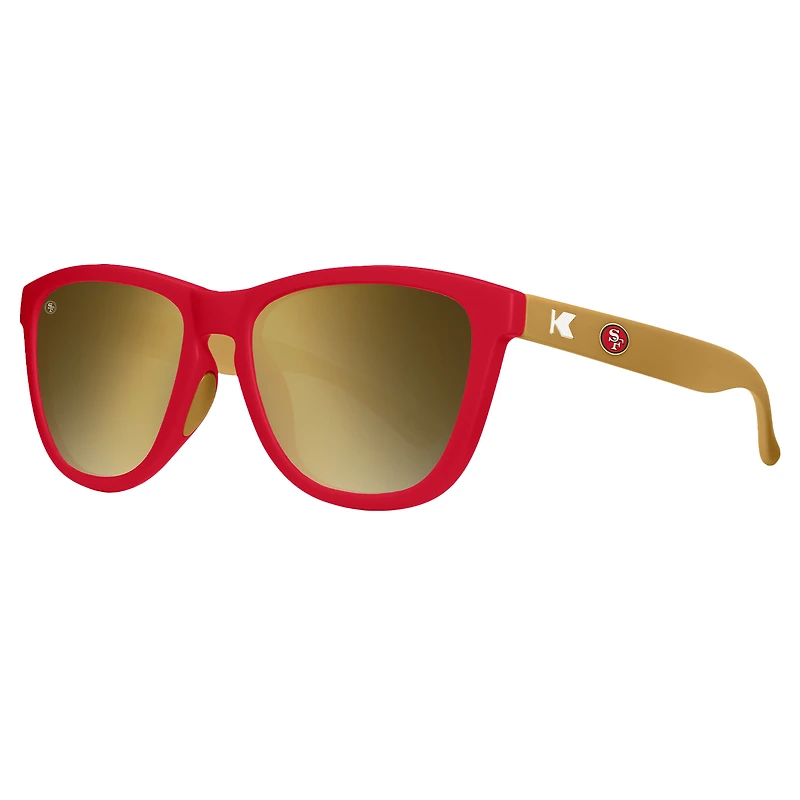 Lunettes de soleil de sport haut de gamme Knockaround San Francisco 49ers
