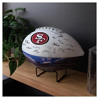 Ballon de football autographié Logo Brands San Francisco 49ers 2025