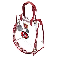Sac à dos et fourre-tout convertible transparent Loungefly San Francisco 49ers