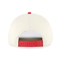 Casquette ajustable Pomona Rope pour homme, couleur crème, style 49ers de San Francisco, '47