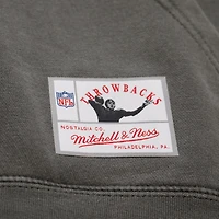 Sweat à capuche gris pour homme Mitchell & Ness San Francisco 49ers Slot