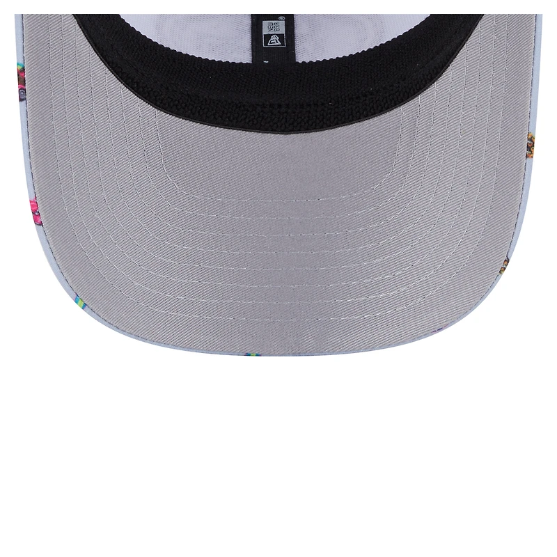 Casquette ajustable 9SEVENTY Adventure Surfboard de San Francisco 49ers de New Era pour homme, grise