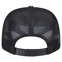 Men's New Era  Navy/Black San Francisco 49ers Adventure Drinks Pattern 9SEVENTY Stretch-Snap Hat