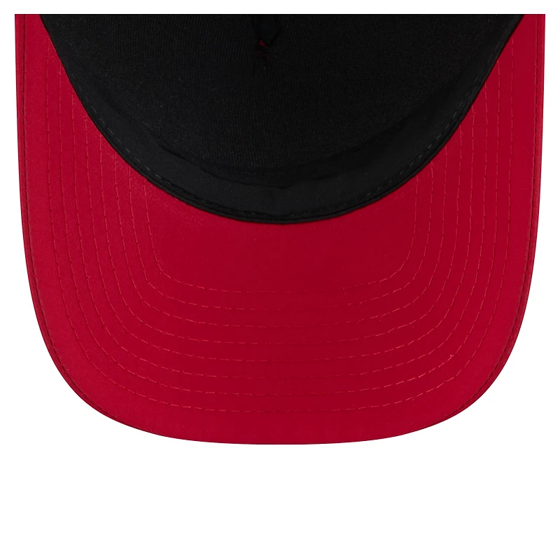 Casquette ajustable New Era Scarlet San Francisco 49ers Active Minimalist M-Crown A-Frame 9FORTY pour homme