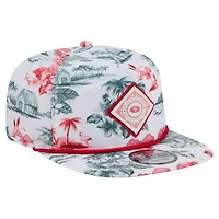 Casquette Snapback Adventure Golfer blanche New Era San Francisco 49ers pour homme