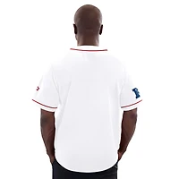 Men's Starter  White San Francisco 49ers Button-Up Top