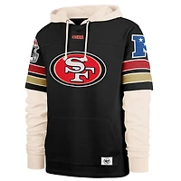 Sweat à capuche noir 47 pour homme des San Francisco 49ers Split Zone Cornerback Duo