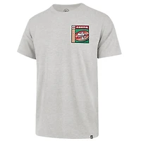 T-shirt Franklin gris chromé des San Francisco 49ers pour homme, modèle 1947