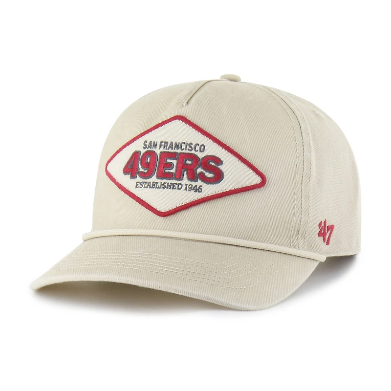 Men's '47 Khaki San Francisco 49ers Cairn Hitch Adjustable Hat