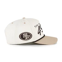 Men's '47  Natural/Tan San Francisco 49ers Neutral Terrain Hitch Rope Adjustable Hat