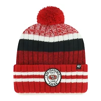 Men's '47 San Francisco 49ers Quiver Cuffed Knit Hat with Pom