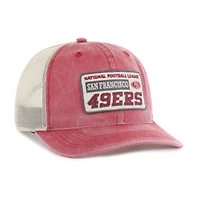 Men's '47  Scarlet San Francisco 49ers Canteen Relaxed Trucker Adjustable Hat