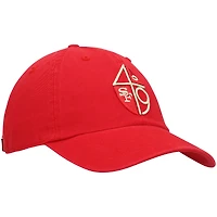 Men's '47 Scarlet San Francisco 49ers Clean Up Legacy Adjustable Hat