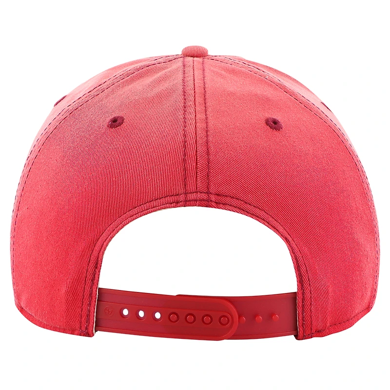 Men's '47 Scarlet San Francisco 49ers Dusted Laramie Hitch Adjustable Hat