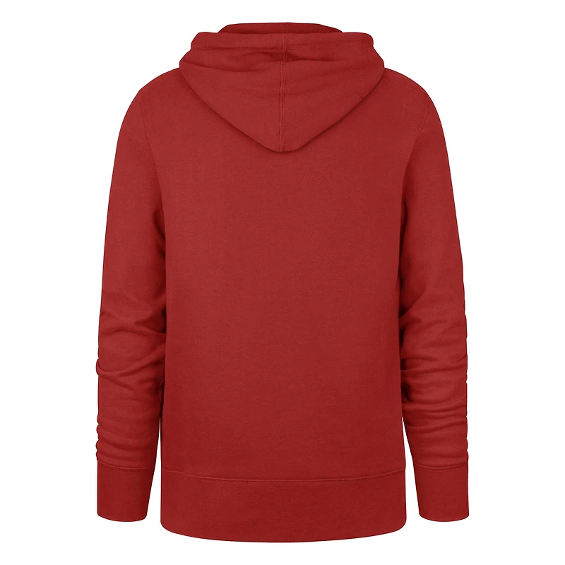 Men's '47 Scarlet San Francisco 49ers Faithful to the Bay Regional Headline Pullover Hoodie