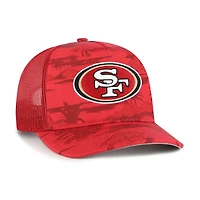 Casquette ajustable Fiji Trucker Scarlet 47 des San Francisco 49ers pour homme