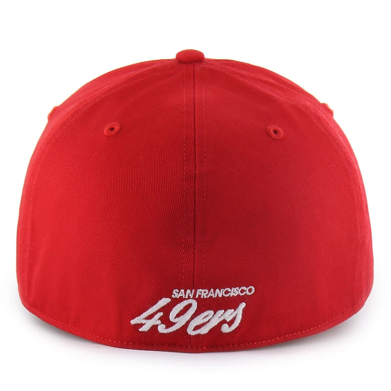 Casquette ajustée Foundational Franchise Scarlet 47 des San Francisco 49ers pour homme