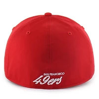 Casquette ajustée Foundational Franchise Scarlet 47 des San Francisco 49ers pour homme