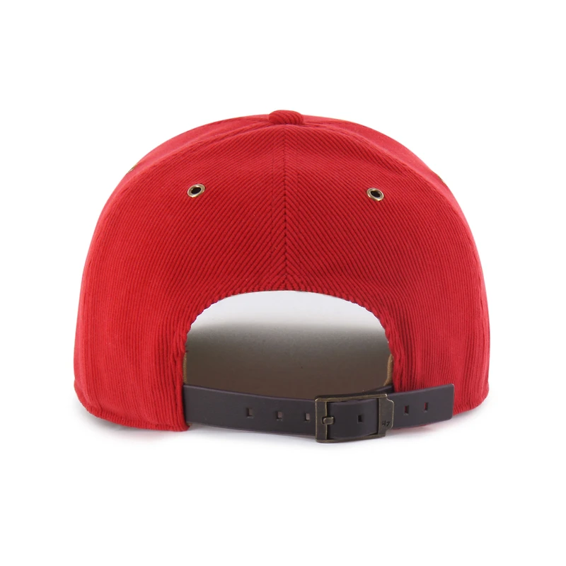 Men's '47 Scarlet San Francisco 49ers Golden Age Corduroy Hitch Adjustable Hat