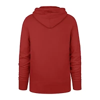 Men's '47 Scarlet San Francisco 49ers Headline Pullover Hoodie