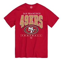 T-shirt homme '47 Scarlet San Francisco 49ers Hot Corner
