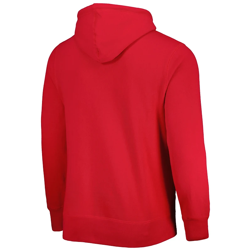 Sweat à capuche pour homme '47 Scarlet San Francisco 49ers Outrush Headline Team