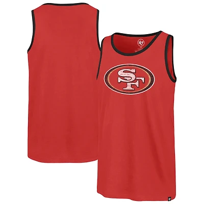 Men's '47  Scarlet San Francisco 49ers Premier Franklin Tank Top