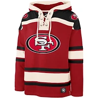 Chandail à capuchon pour homme '47 Scarlet San Francisco 49ers Superior Lacer