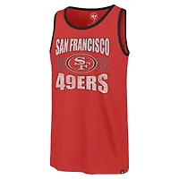 Men's '47 Scarlet San Francisco 49ers Upload Franklin Tank Top