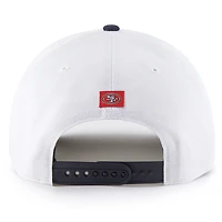 Men's '47 White San Francisco 49ers Patriotic Overhand Hitch Adjustable Hat