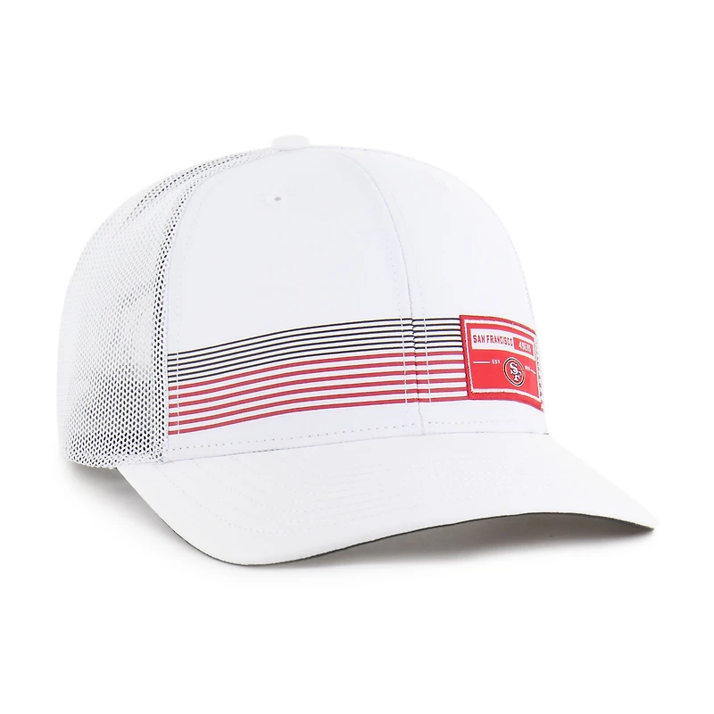 Casquette ajustable Rangefinder Trucker blanche des 49ers de San Francisco pour homme, modèle 1947