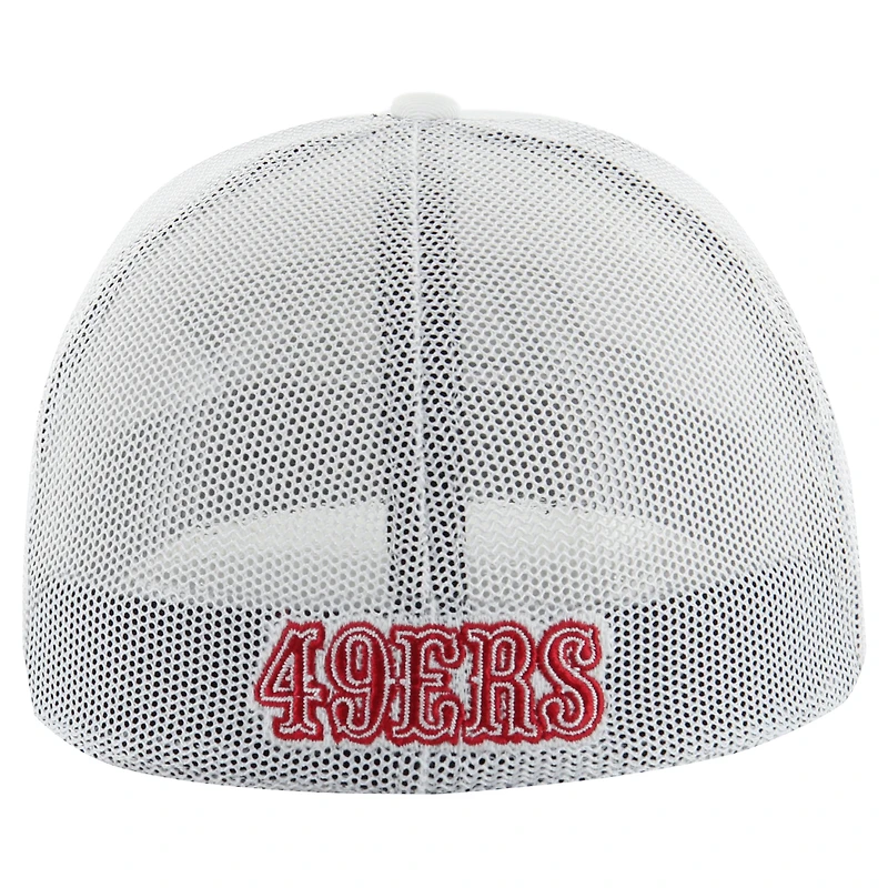 Men's '47 White San Francisco 49ers Snowball Trophy Stretch Fit Hat