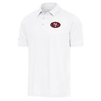 Polo Par Antigua blanc pour homme des 49ers de San Francisco