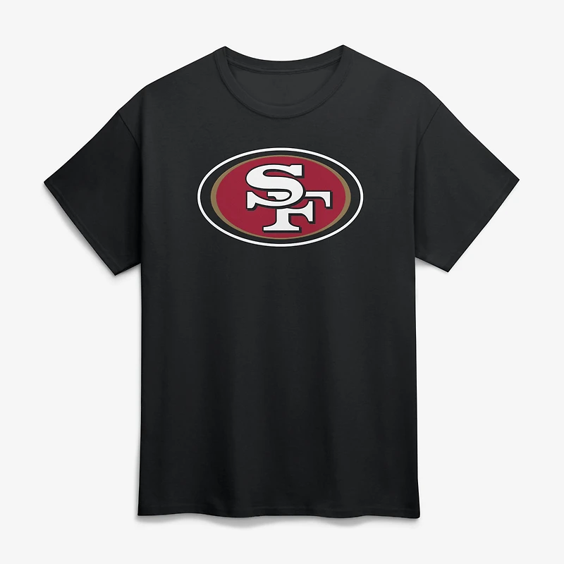 Men's Black San Francisco 49ers Primary Logo T-Shirt