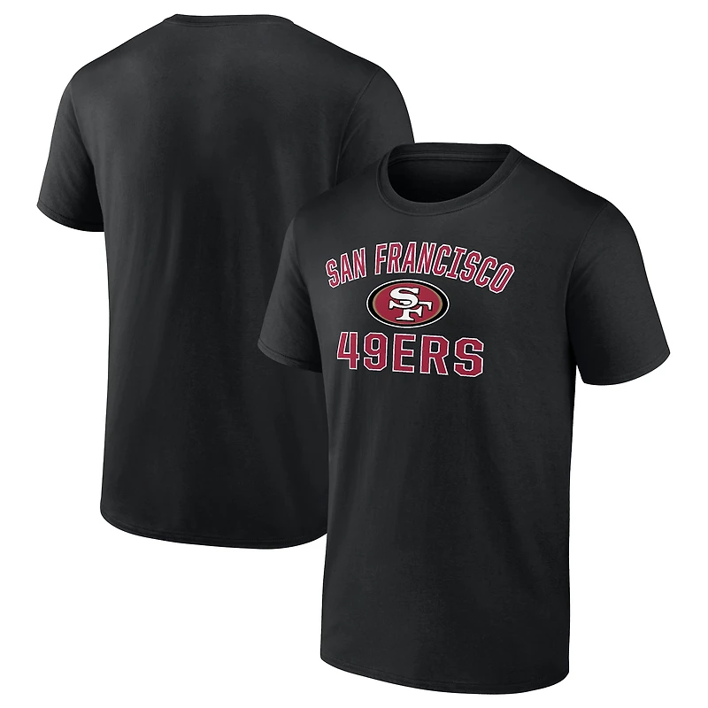 Men's  Black San Francisco 49ers Victory Arch T-Shirt