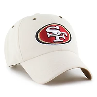Men's Carhartt x '47 Natural San Francisco 49ers Undyed Clean Up Adjustable Hat