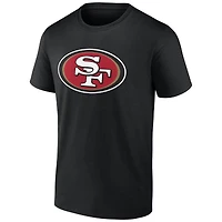 Men's Christian McCaffrey Black San Francisco 49ers Player Icon T-Shirt