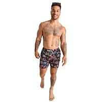 Maillot de bain classique doublé noir Chubbies des San Francisco 49ers, taille 5,5 pouces, The Neon