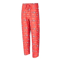 Pantalon Concepts Sport Scarlet pour homme, imprimé mosaïque des San Francisco 49ers