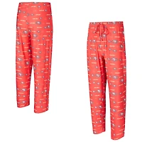 Pantalon Concepts Sport Scarlet pour homme, imprimé mosaïque des San Francisco 49ers