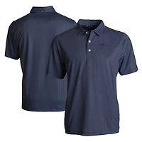 Polo Cutter & Buck pour homme, bleu marine, San Francisco 49ers, grandes tailles, style américain, imprimé éco-symétrique Pike, en tissu recyclé extensible.