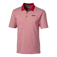 Polo extensible à rayures ton sur Forge pour homme Cutter & Buck Scarlet San Francisco 49ers, grandes tailles