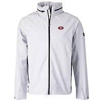 Veste zippée intégrale Cutter & Buck blanche San Francisco 49ers