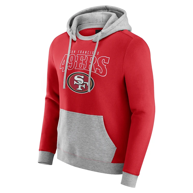 Sweat à capuche pour homme Darius Rucker de la collection Fanatics Scarlet des San Francisco 49ers