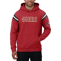 Sweat à capuche délavé pour homme de la collection Darius Rucker par Fanatics Scarlet San Francisco 49ers Football