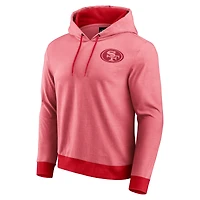 Men's Darius Rucker Collection by Fanatics Scarlet San Francisco 49ers Tonal Knit Pullover Hoodie