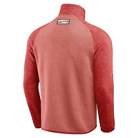 Veste zippée ton sur pour homme de la collection Darius Rucker Fanatics Scarlet San Francisco 49ers