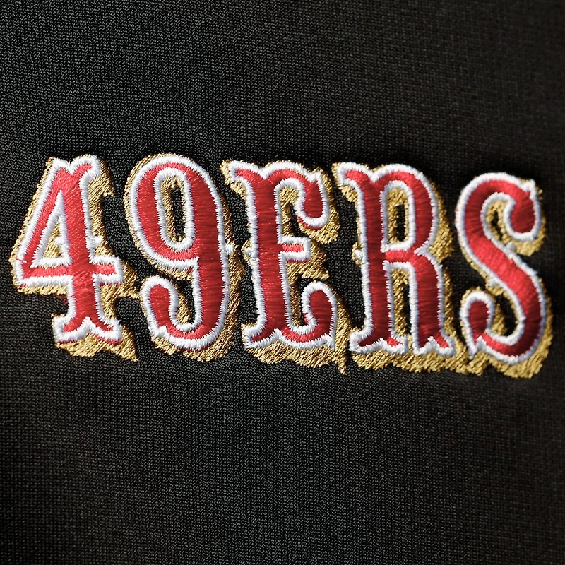 Sweat à capuche entièrement zippé Dunbrooke Camo San Francisco 49ers Decoy Tech Fleece pour hommes, noir/Realtree